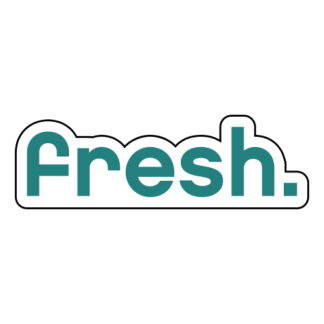 Fresh Sticker (Turquoise)